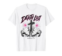 Mort Perdue Romains 6:9 Résurrection de la Croix chrétienne T-Shirt Graphique avec Valeur