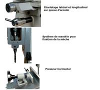 Mortaiseuse à bédane d'établi - 550W MOR375