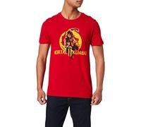 MORTAL COMBAT MEMOKOGTS114 T-Shirt, Rouge, S Homme
