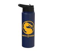Mortal Kombat 11 Dragon Logo Stainless Steel Insulated Water Bottle