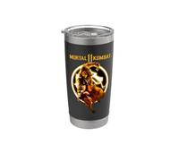 Mortal Kombat 11 Scorpion Flames Gobelet isotherme en acier inoxydable double paroi