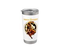 Mortal Kombat 11 Scorpion Flames Gobelet isotherme en acier inoxydable double paroi