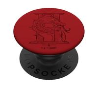 Mortal Kombat 2 Dragon Pillar PopSockets PopGrip Adhésif