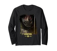 Mortal Kombat 2 Scorpion Portrait Manche Longue