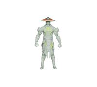McFarlane Toys – Figurine d'action Mortal Kombat Raiden – Édition phosphorescente Gold Label – 18 cm