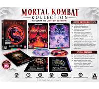 Mortal Kombat Kollection Limited Edition 4K Ultra HD - Region Free - Includes Mortal Kombat & Mortal Kombat: Annihilation