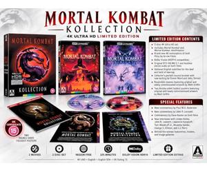 Mortal Kombat Kollection Limited Edition 4K Ultra HD - Region Free - Includes Mortal Kombat & Mortal Kombat: Annihilation