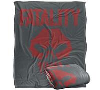 MORTAL KOMBAT - Plaid Ultra Doux au Toucher Ultra Doux 9 152 x 127 cm
