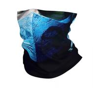 Mortal Kombat Sub-Zero Bandana Cache-cou Imprimé Écharpe Écharpe Multifonctionnelle Cagoule Sports de Plein Air Unisexe Adulte Lavable
