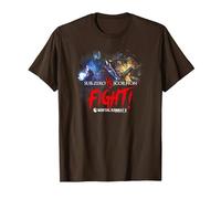 Mortal Kombat X Fight T-Shirt, Homme, Marron, XL