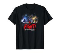 Mortal Kombat X Fight T-Shirt, Homme, Noir, 4XL
