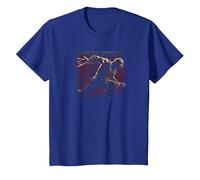 Mortal Kombat X Scorpion Lunge T-Shirt, Enfant, Bleu Royal, 4 Ans