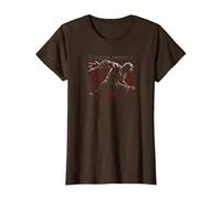 Mortal Kombat X Scorpion Lunge T-Shirt, Femme, Marron, L