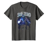 Mortal Kombat X Sub-Zero T-Shirt, Enfant, Asphalte, 3 Ans