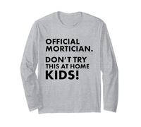 Morticien Officiel Don't Try at Home Kids Mortician Manche Longue