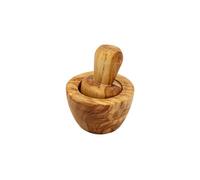 Mortier à épices 10 cm en olivier - - Marron - Bois