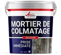 Mortier, anti, infiltrations, eau, ciment, enduit, prise, rapide, stop, fuite, béton, colmatage, scellement, drain, réparation, tuyau: Arcastop - 5 kg - ARCANE INDUSTRIES