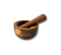 Mortier avec pilon 9 cm en Bois d'Acacia Fackelmann