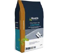 Mortier de finition - BOSTIK - 10kg - Gris - Ciment - Ultra lisse