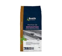 Bostik - Mortier de réparation, montage renforcé - Ciment gris - Sac 5 kg - Intérieur