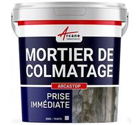 Mortier de réparation extérieur/intérieur - Ciment express, colmatage à prise rapide : Arcastop - 25 kg - ARCANE INDUSTRIES