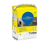 Mortier d'imperméabilisation pour fondations ou piscines, 5kg, WEBERDRY PLUS, WEBER