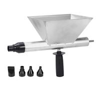 Mortier électrique : mélangeur de mortier électrique, pulvérisateur applicateur de mortier de ciment, outil de calfeutrage robuste, assembleur en alliage électrique avec 4 buses pour murs, L