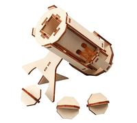 Mortier En Bois Expérience Physique Ensemble Artisanal Jouet D'apprentissage STEM Pour De 6 Ans Et Ensemble De Construction Créatif STEM Assemblage Facile Modèle Éducatif