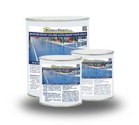 Mortier époxy coloré autolissant pour sols Kit de 2,5 Kg Neutre à colorer