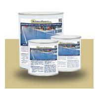 Mortier époxy coloré autolissant pour sols Kit de 20 Kg Jaune Sable RAL 1001