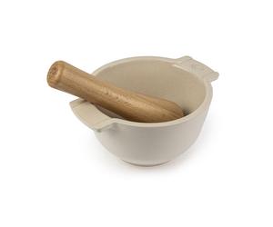 Mortier et pilon 14 cm écru Peugeot