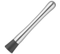 Mortier et pilon de barman pour pétrir - argent
