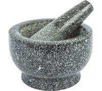 Mortier et pilon en granit - mortier de pierre mortier de cuisine mortier avec un pilon