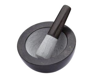 Mortier et Pilon Rond en Marbre D13 NOIR