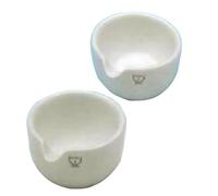 Mortier Haldenwanger® 55 taille 2 vitré avec bec I 80mm, hauteur 50mm