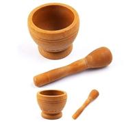 Mortier Pilon Cuisine Ensemble de pilons à mortier en résine, mélange d'ail, d'herbes et d'épices, broyeur, bol, outils de cuisine de Restaurant(Size1)