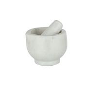 Mortier & Pilon en Marbre "Puglia" 12cm Blanc blanc G