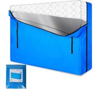 MorTime Sacs pour le déménagement et le rangement, sac de rangement à fermeture éclair avec 8 poignées de transport solides, housse de protection de matelas réutilisable (grand lit)