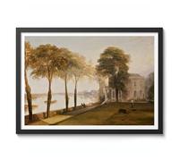 Mortlake Terrace, Early Summer Morning Joseph Mallord William Turner, impression d'art classique, exposition d'art, art mural, décoration d'intérieur, image vintage, A5 (impression uniquement) - 21 x