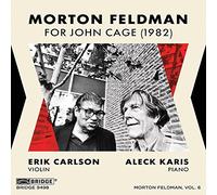 Carlson / Karis - Morton Feldman [New CD]