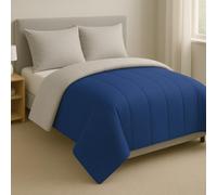 Mortreux Couette 220 x 240 cm - Tempérée - Microfibre - 300g/m² Polyester