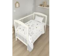 Mortreux Couette bébé imprimée Sapin futé - 80x120 - Toutes Saisons