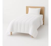 Mortreux Couette Chaude Microfibre Blanche - 1 Personne 140 x 200
