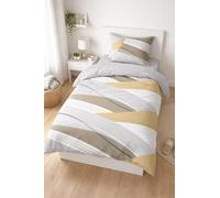 Mortreux Couette légère 140x200 cm - Microfibre imprimée - Polyester 250g/m² - Toutes Saisons