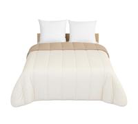 Mortreux Couette Légère Beige/Sable - 2 Personnes 240 x 260 - Spécial été