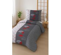 Mortreux Couette légère imprimée Eventail - 1 Personne 140x200 - Spécial été