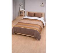Mortreux Couette Tomiris - 240 x 260 cm - Ultra légère 200 g/m² - Microfibre imprimée