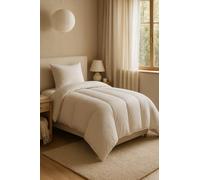 Mortreux Couette Ultra Chaude - 140 x 200 cm - 850g/m² - Microfibre Blanche