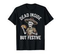Morts à l'intérieur mais festifs Tacos et Tequila Cinco De Mayo T-Shirt
