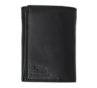 MORUCHA Grand Portefeuille Noir pour Homme | Blouson en Cuir Véritable Nappa Souple RFID | Grande Capacité Elégant Porte-Monnaie Portefeuille | 9 Cartes, Identifiant Et Argent | Cadeau en Boîte M-30